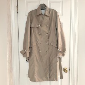 Luciano Barbera Lightweight Trench Raincoat
